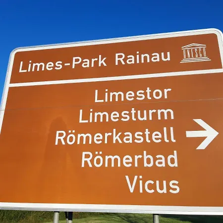 Limes -uebernachten Am Limes- * Rainau